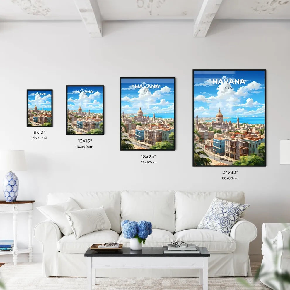 Havana Cuba Skyline - A City With A Large Body Of Water - Customizable Travel Gift Default Title