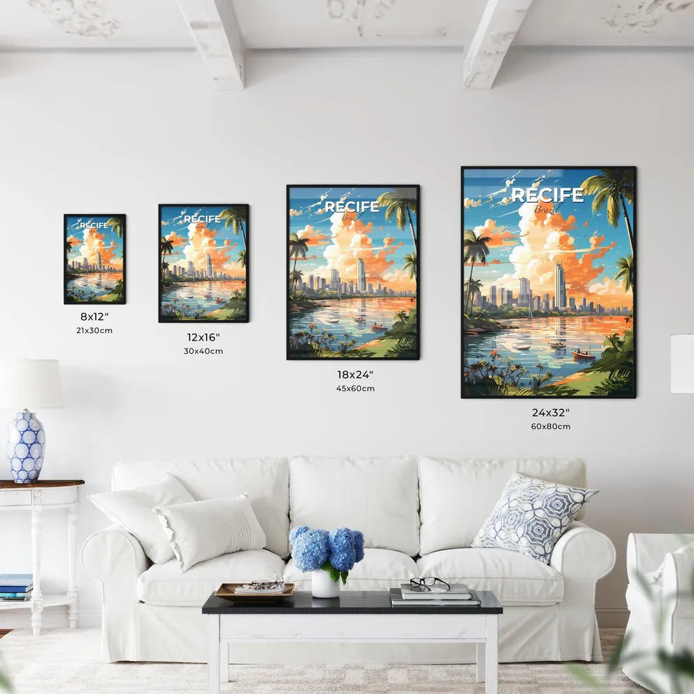 Recife Brazil Skyline - A City By The Water  - Kitchen Hangings