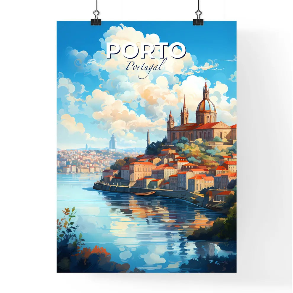Porto Portugal Skyline - A City By The Water - Customizable Travel Gift Default Title