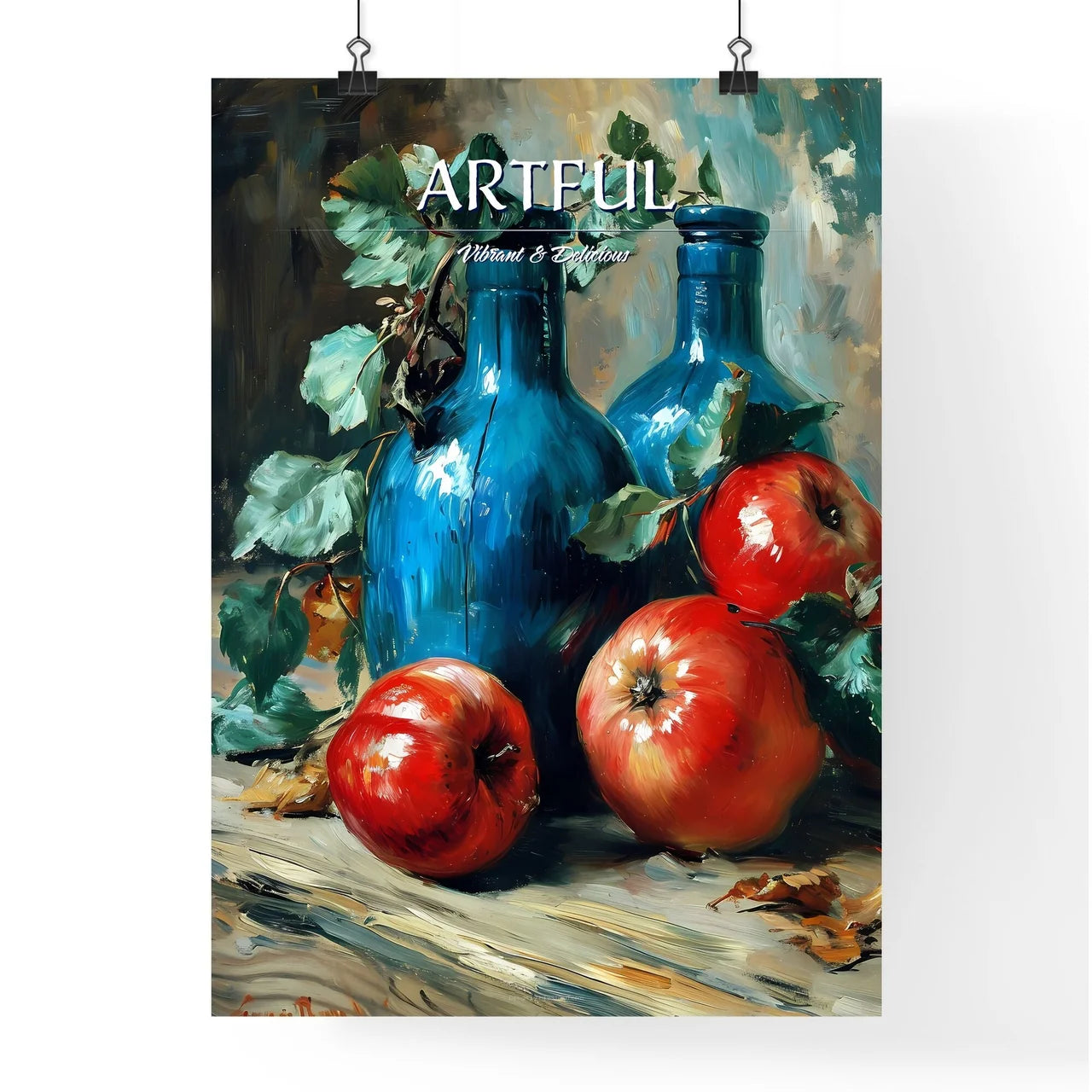 A Poster of impressionistic still life - A P Poster