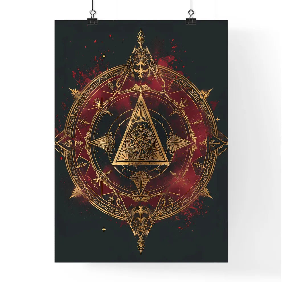 A Poster of the shadow of the trinity is sho Poster