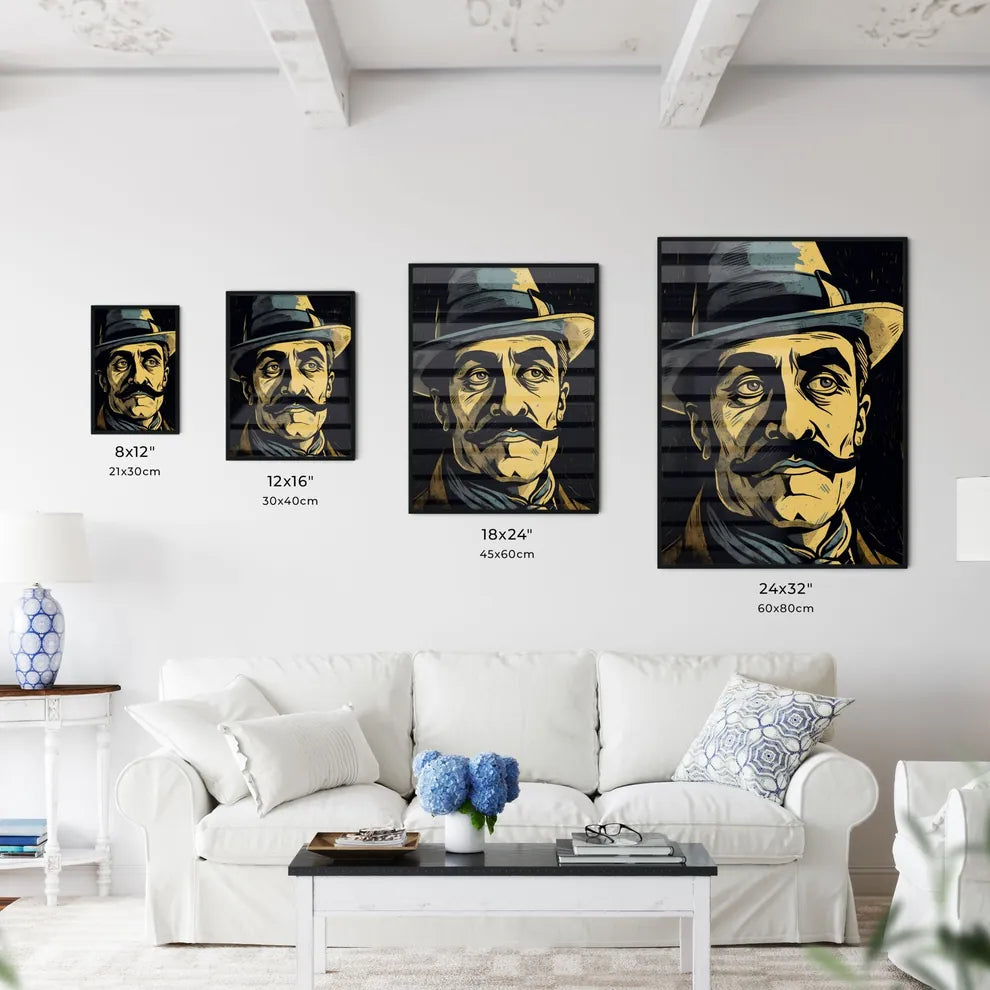 A Poster of early 20th Size Chart