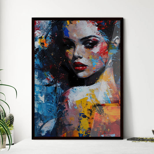 A Poster of Mrs - Framed Art Print