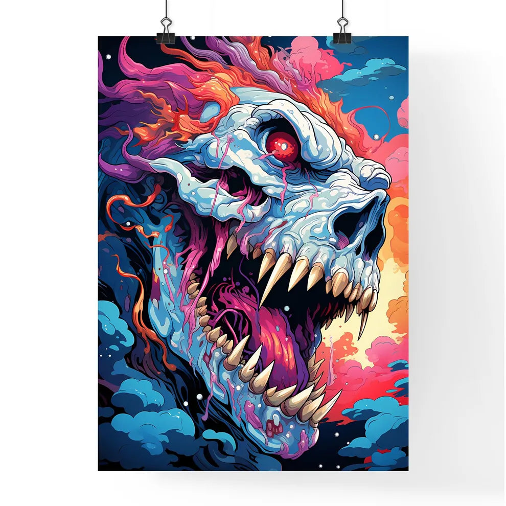 A Poster of low dutch angle digital acid trip  Poster