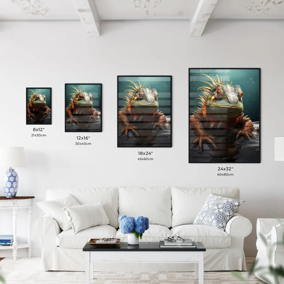 A Poster of A peculiar animal named Surson  Size Chart