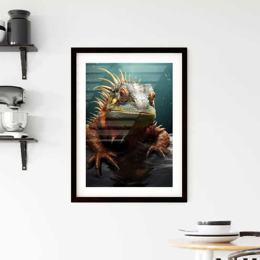 A Poster of A peculiar animal named Surson  Framed Print