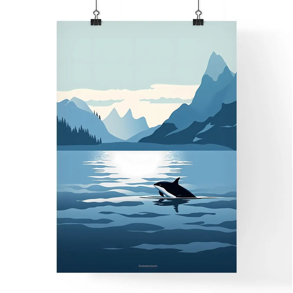 A Poster of glacier bay national park  Poster