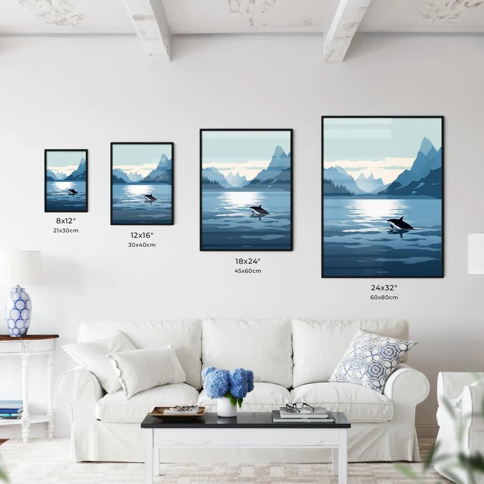 A Poster of glacier bay national park  Size Chart