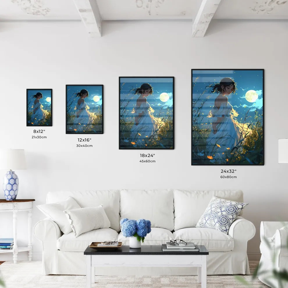 A Poster of a nocturne - A Woman In A - Kitchen Hangings