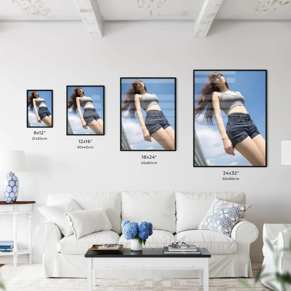 A Poster of full body font view angle - A Wo - Kitchen Hangings