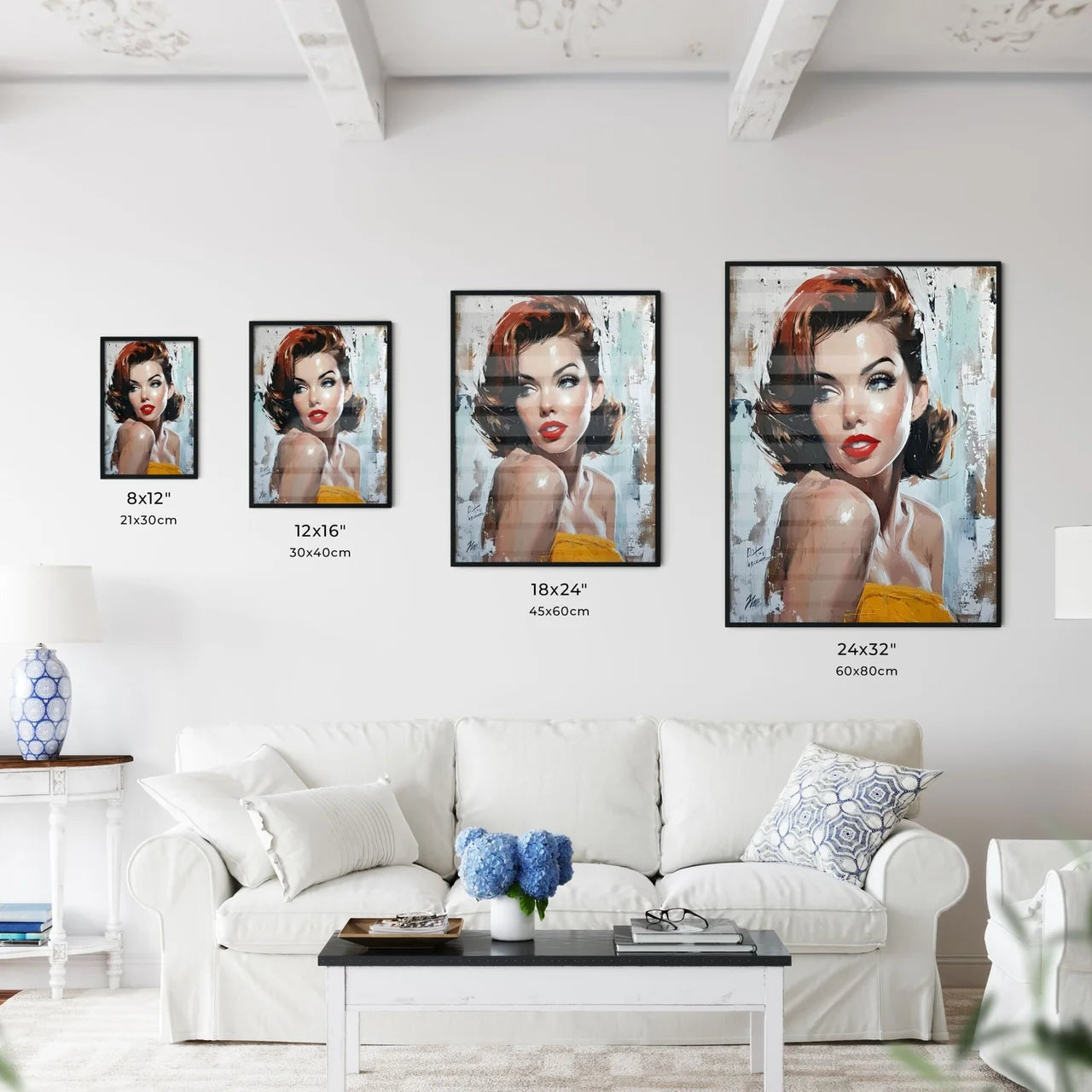 A Poster of Phyllis Dietrichson Portrait wit - Kitchen Hangings