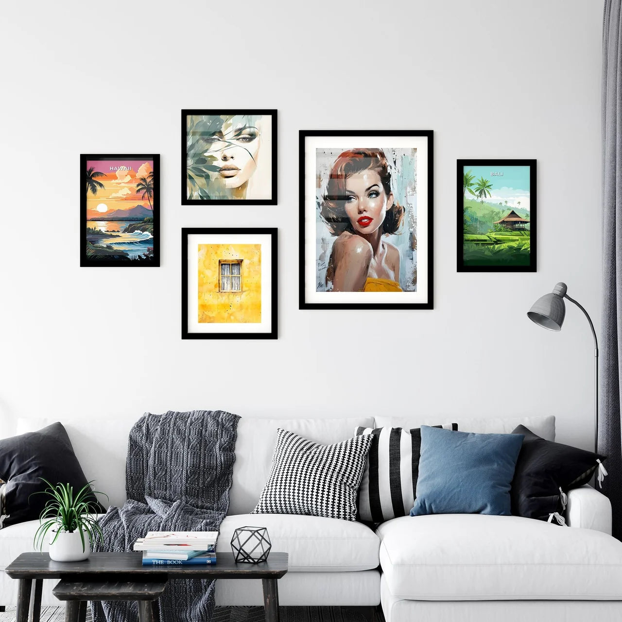 A Poster of Phyllis Dietrichson Portrait wit Wall Art