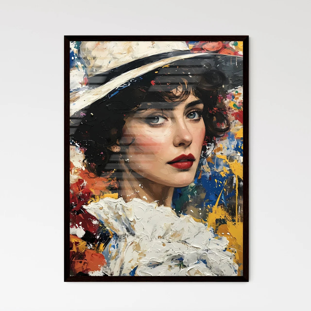 A Poster of Mrs - Framed Art Print