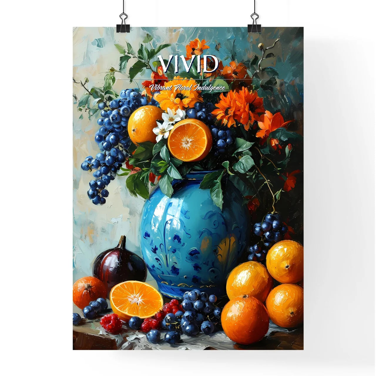A Poster of impressionistic still life - A P Poster