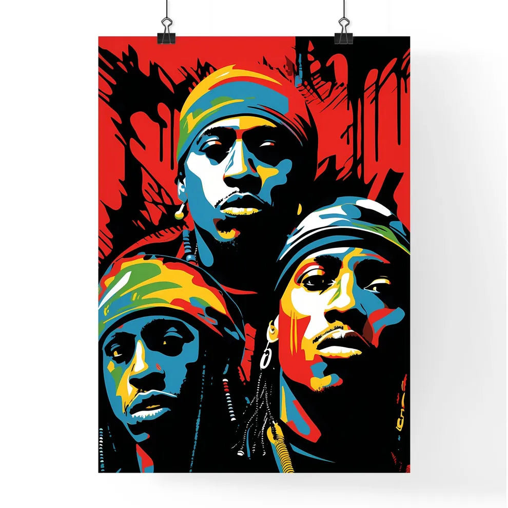A Poster of illustration of A Tribe Called Q Poster