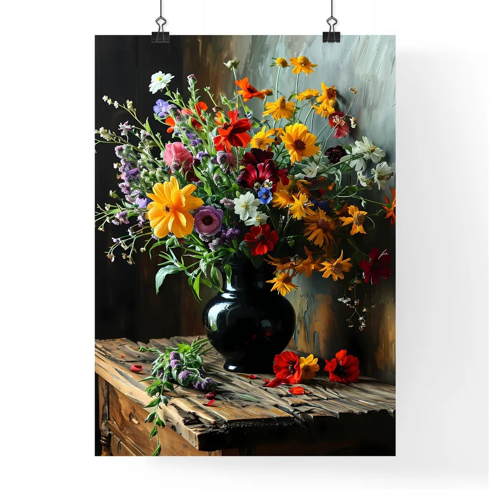 A Poster of flowers - A Vase Of Fl Poster