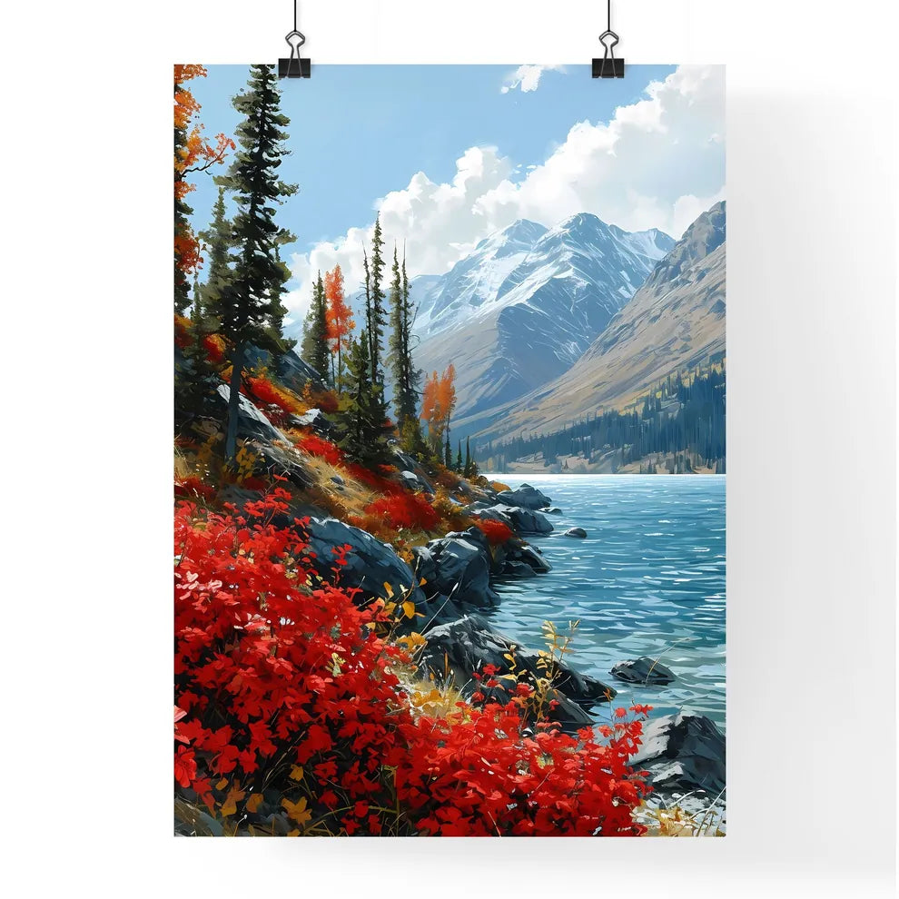 A Poster of traveling national parks around  Poster