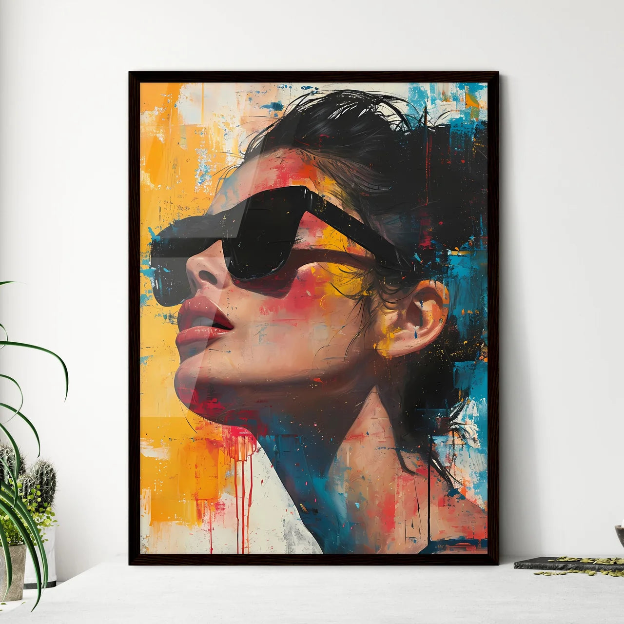 A Poster of Holly Golightly Breakfast at Tif - Framed Art Print