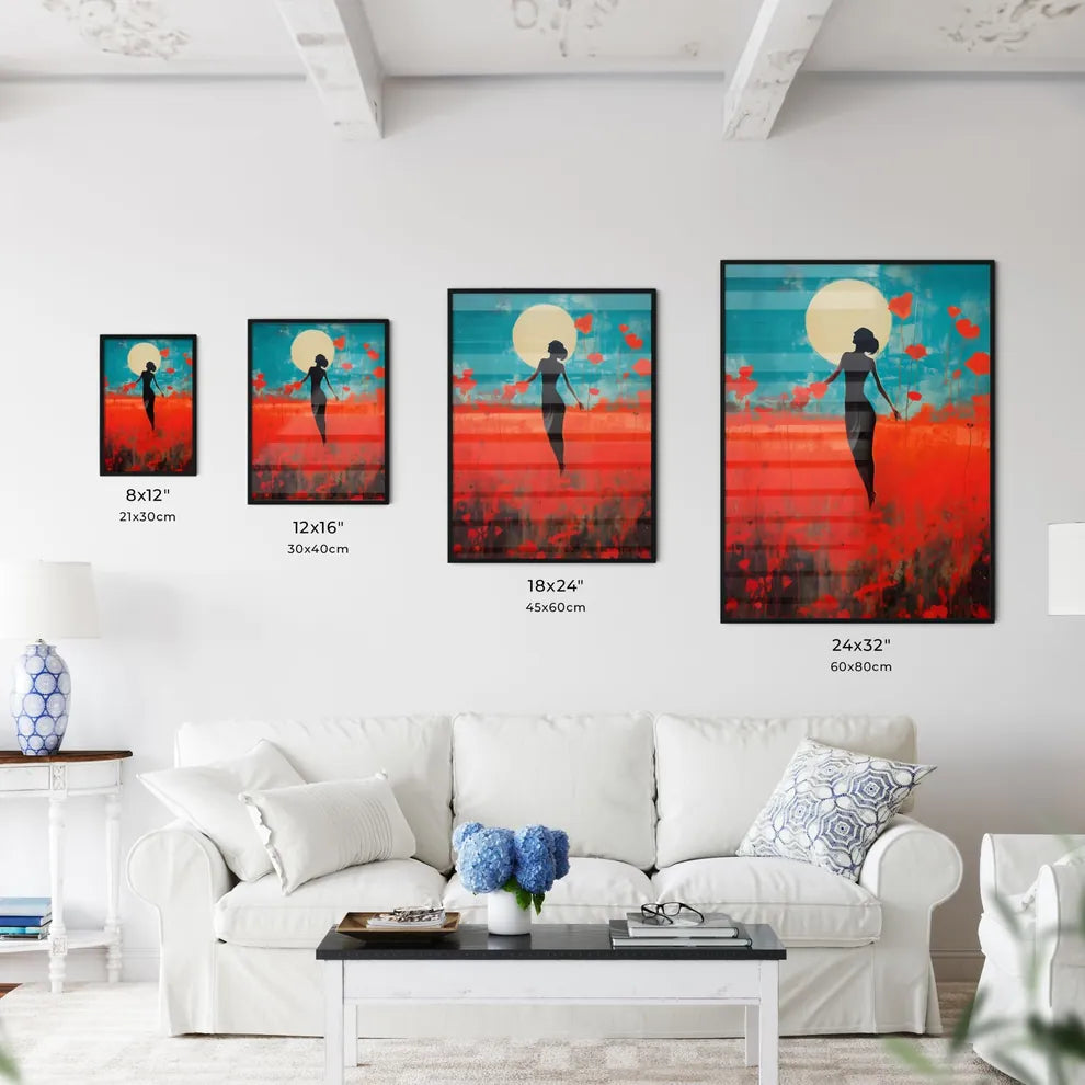 A Poster of inverted infrared - A Woman Stan - Kitchen Hangings