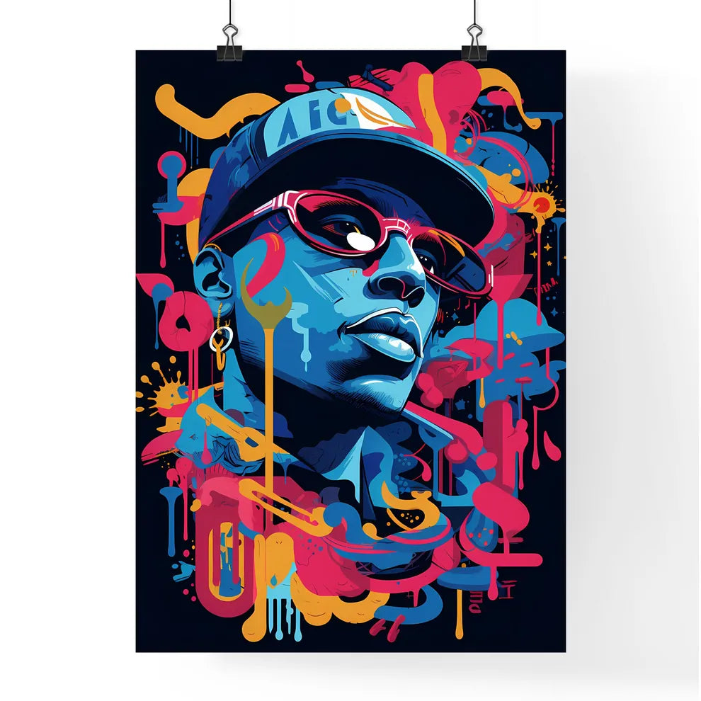 A Poster of illustration of 1979 rap song -  Poster