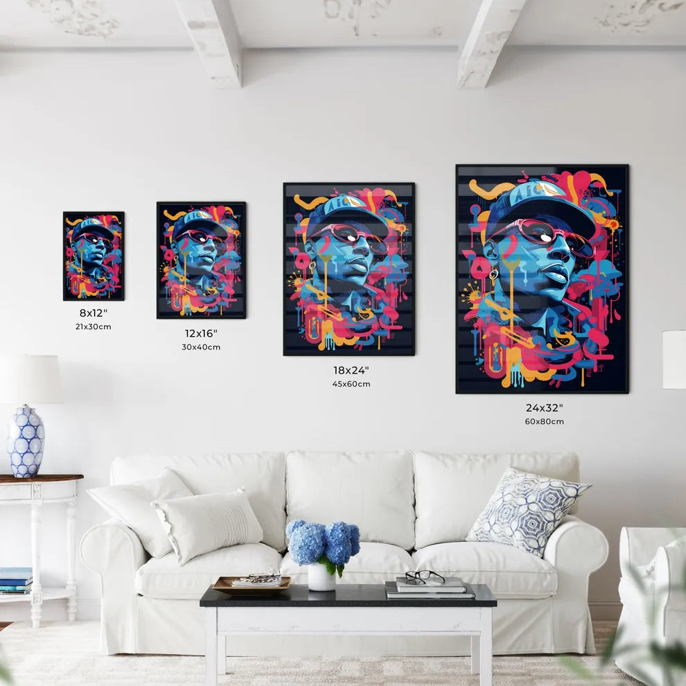 A Poster of illustration of 1979 rap song -  - Kitchen Hangings