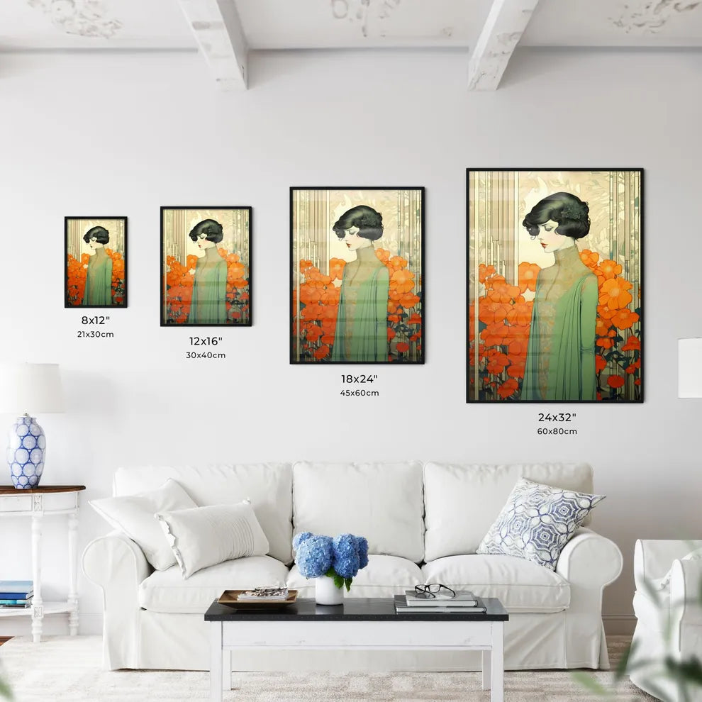 A Poster of portrait of an extremely beautif - Kitchen Hangings