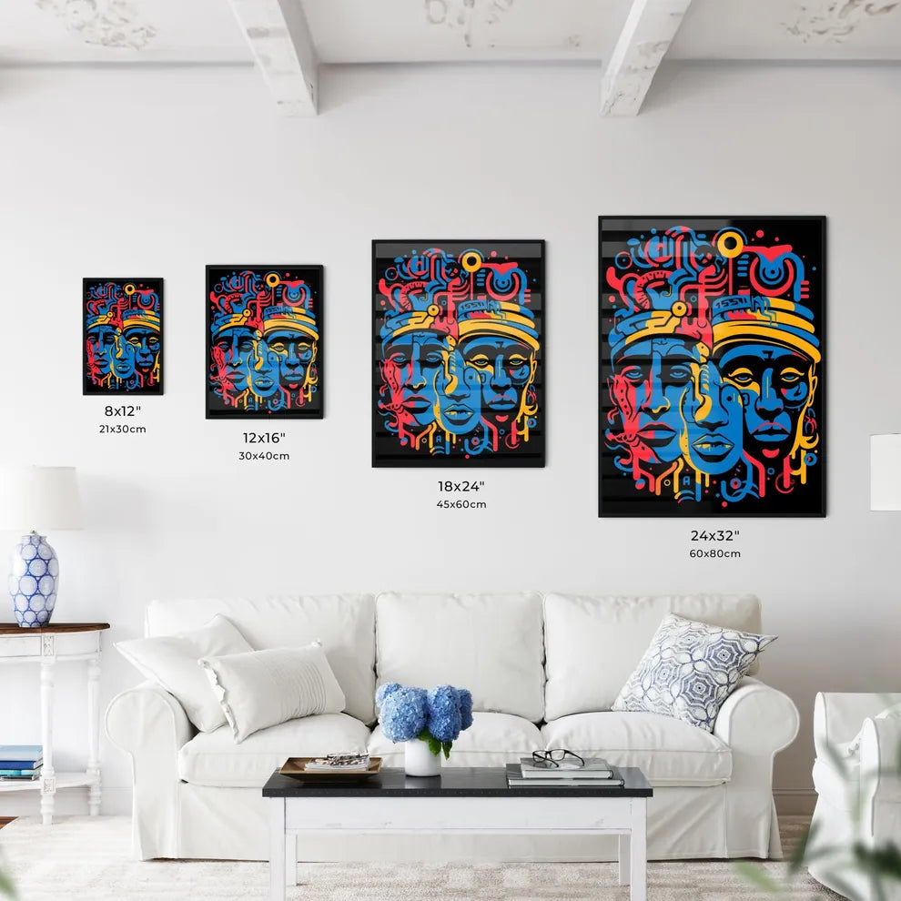 A Poster of illustration of A Tribe Called Q - Kitchen Hangings