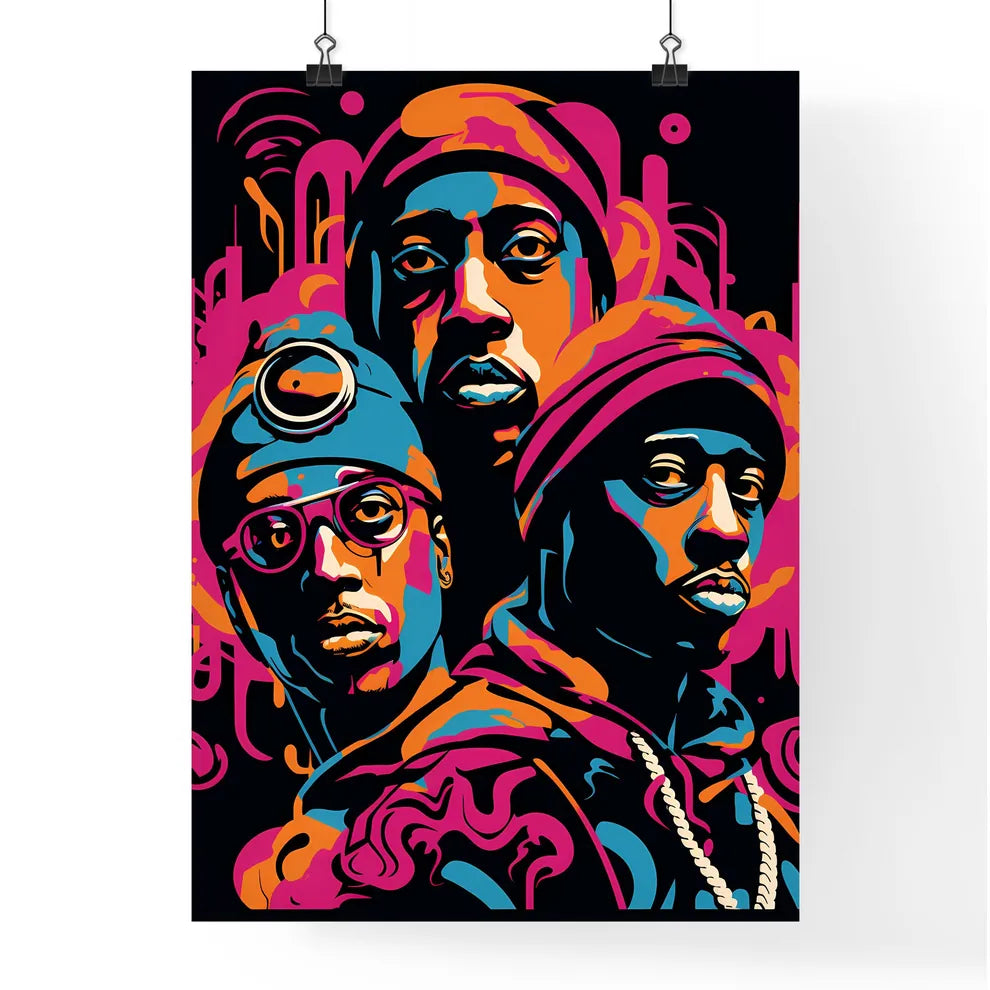 A Poster of illustration of A Tribe Called Q Poster