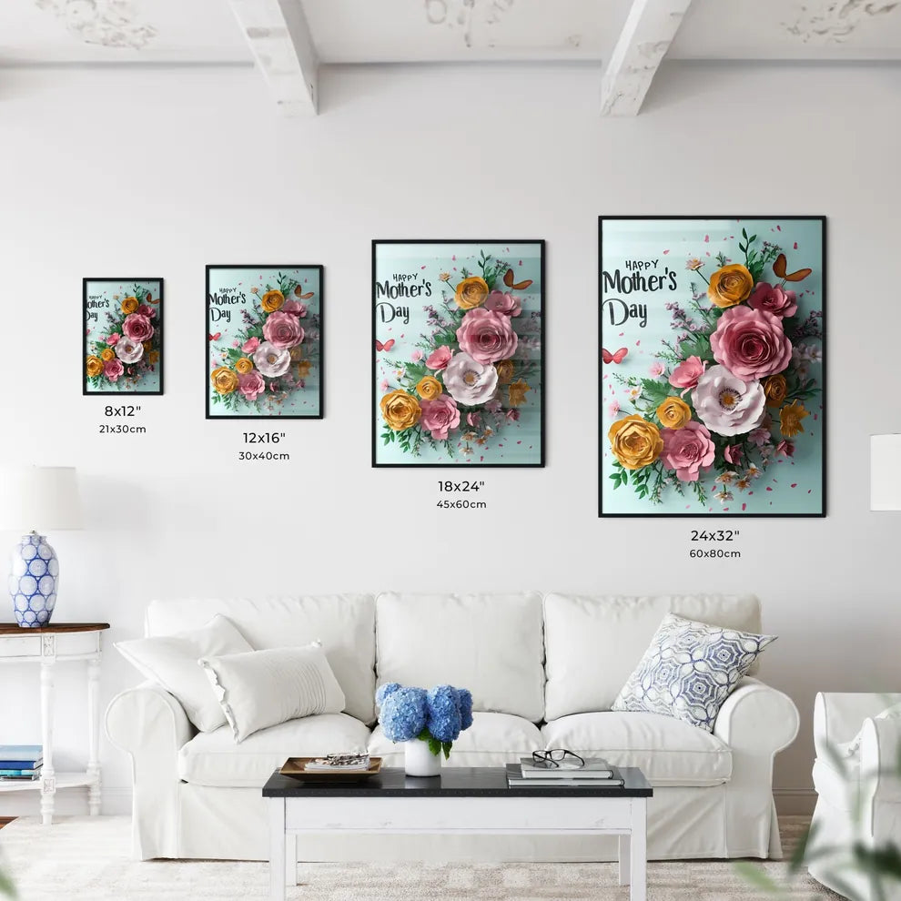 A Poster of happy mother's day - A Group Of  - Kitchen Hangings