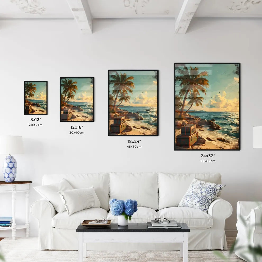 A Poster of vector poster traveling - A Suit - Kitchen Hangings