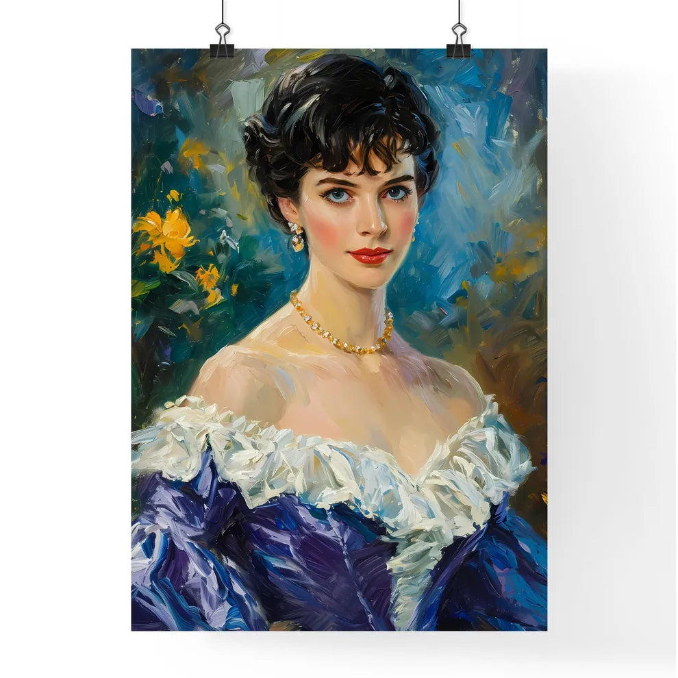 A Poster of Scarlett OHara Portrait - A Pain Poster