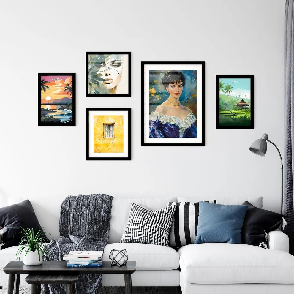 A Poster of Scarlett OHara Portrait - A Pain Wall Art