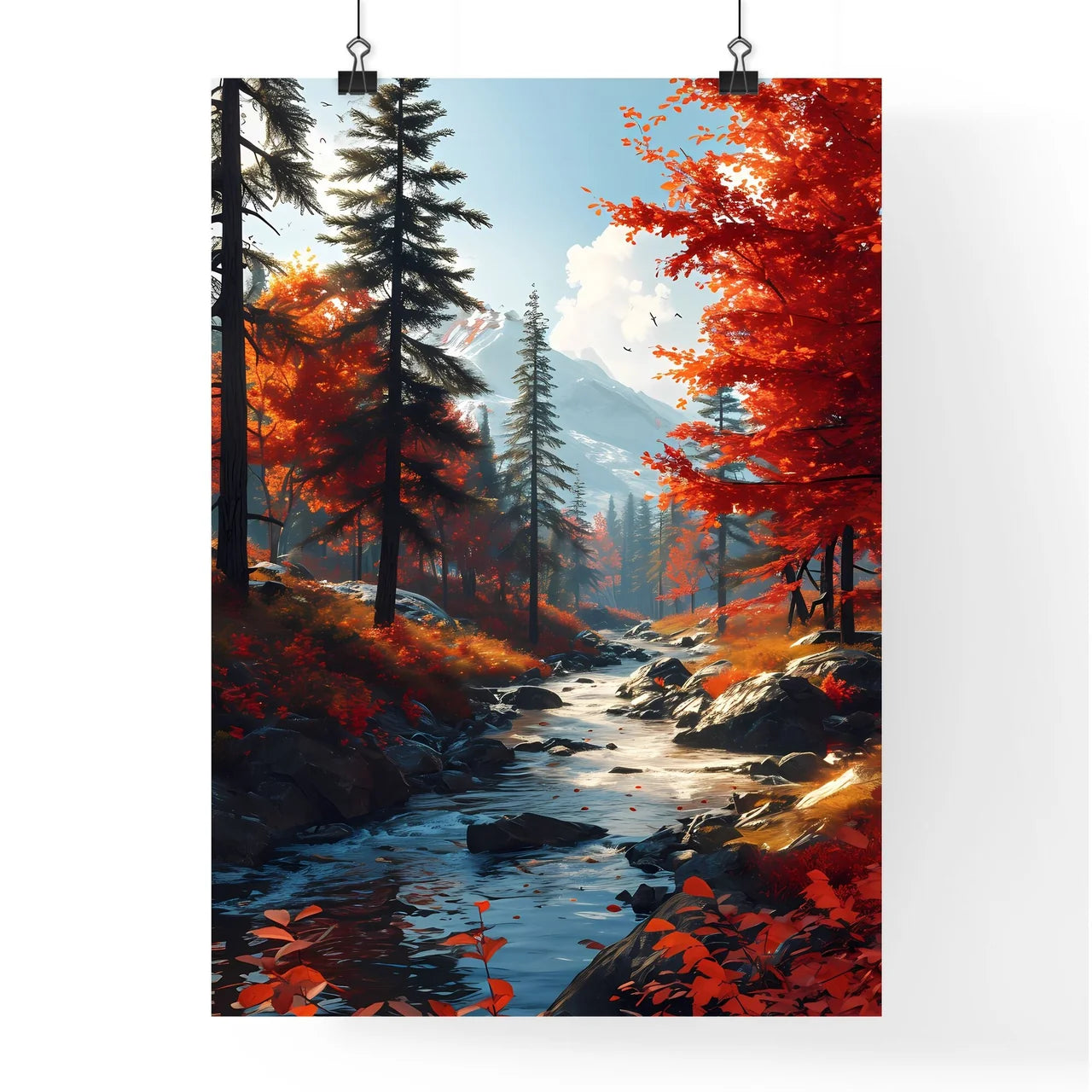 A Poster of traveling national parks around  Poster