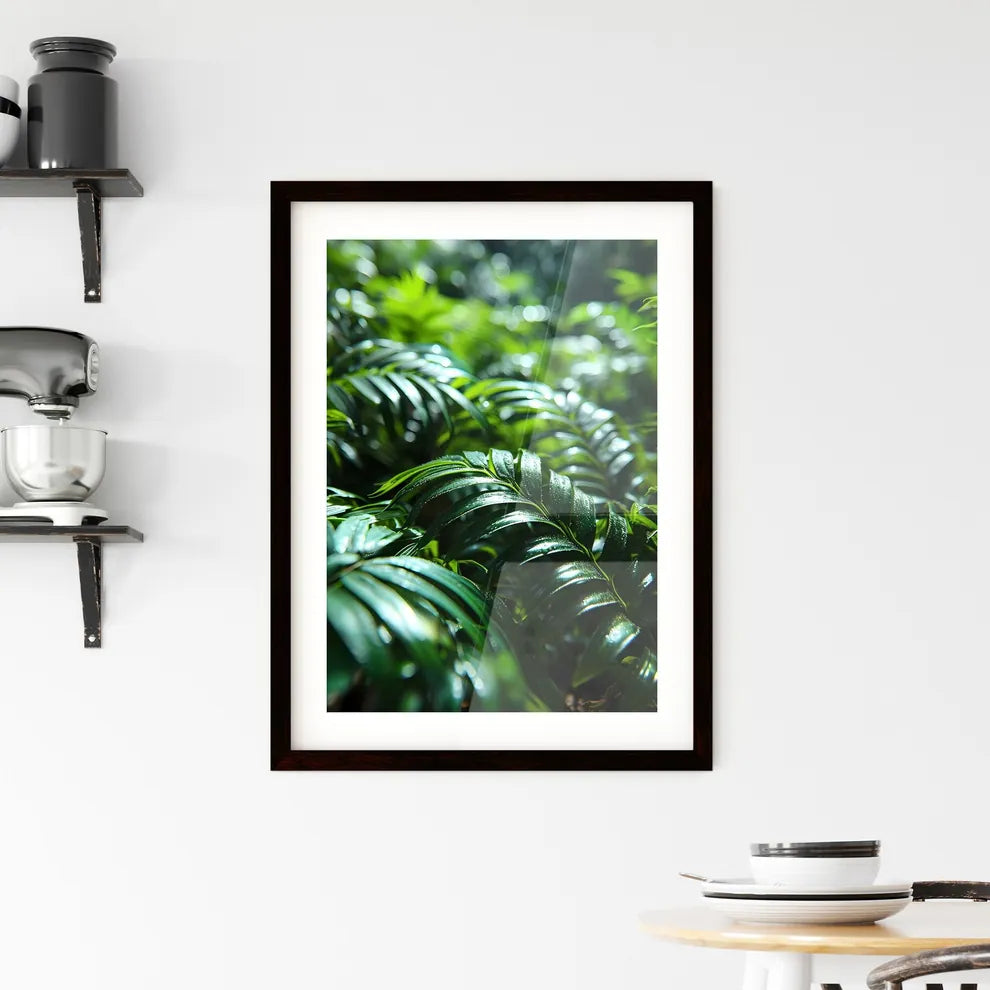 A Poster of Modern and simple ins style prod Framed Print