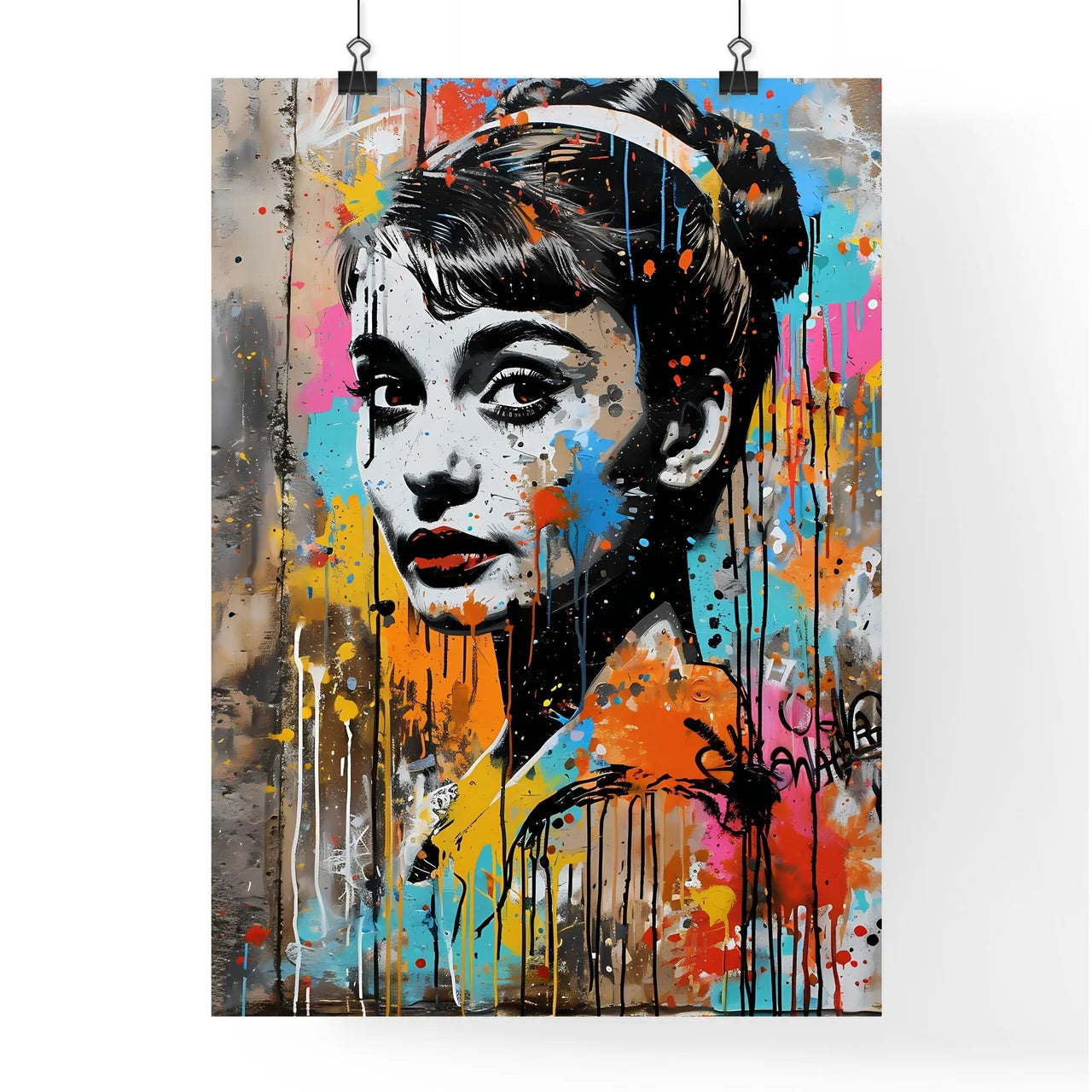 A Poster of Holly Golightly Breakfast at Tif Poster