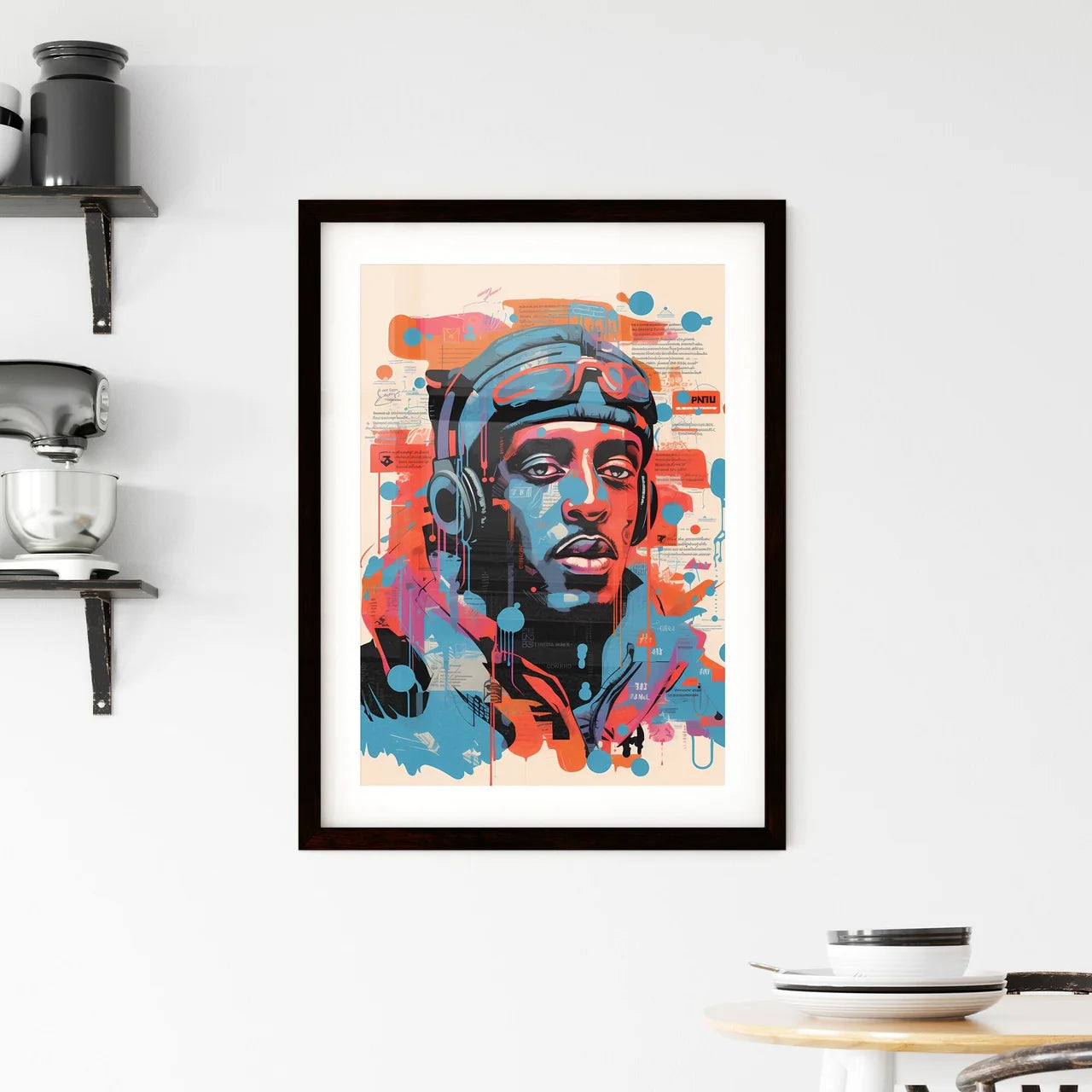 A Poster of illustration of 1979 rap song  Hangings