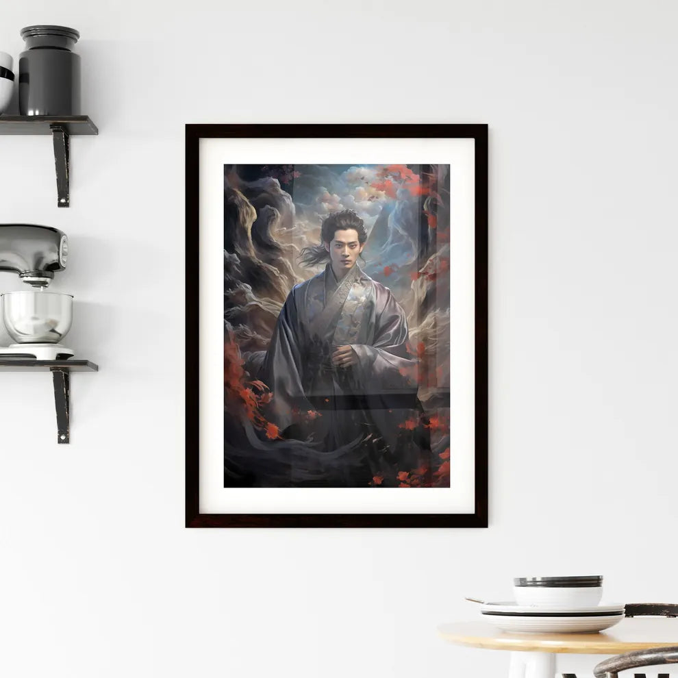 A Poster of Shakespeare visited Tencent - A  Framed Print
