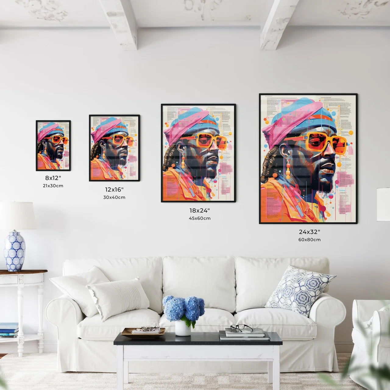 A Poster of illustration of 1979 rap song -  - Kitchen Hangings