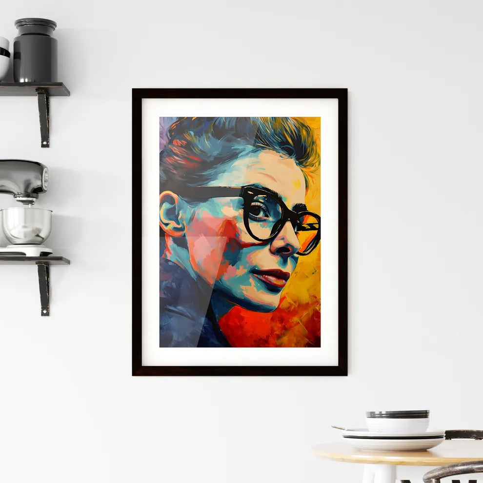 A Poster of Holly Golightly Breakfast at Tif Framed Print