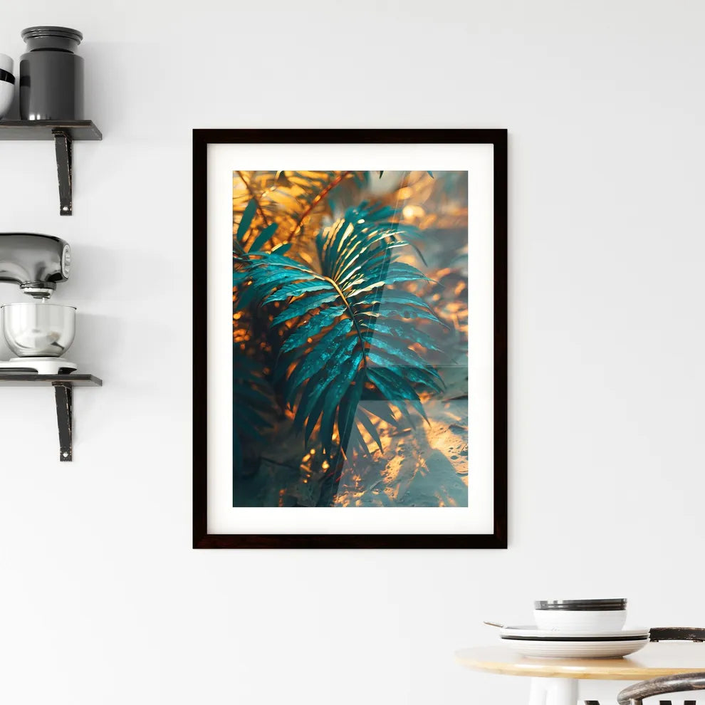 A Poster of Modern and simple ins style product photography background  Framed Print