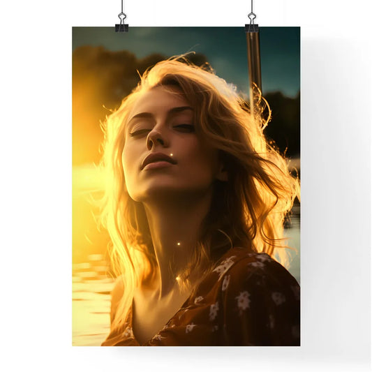 A Poster of The first ray of sunshine - A Wo Poster