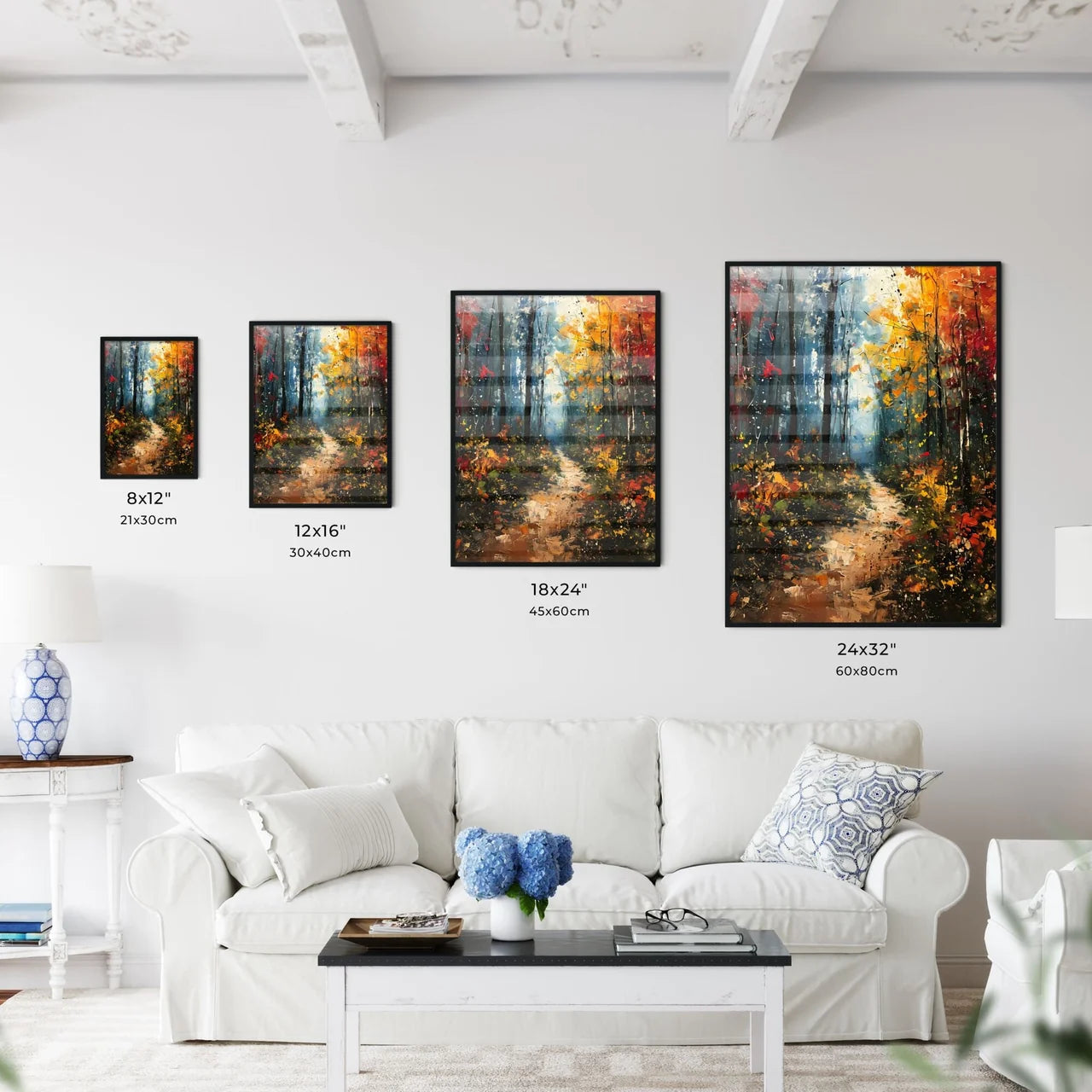 A Poster of Forests landscape - A Painting O - Kitchen Hangings
