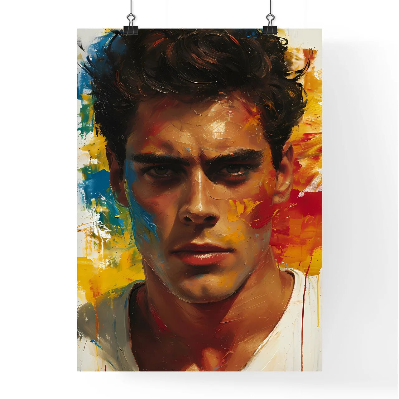 A Poster of Jay Gatsby The Great Gatsby Port Poster