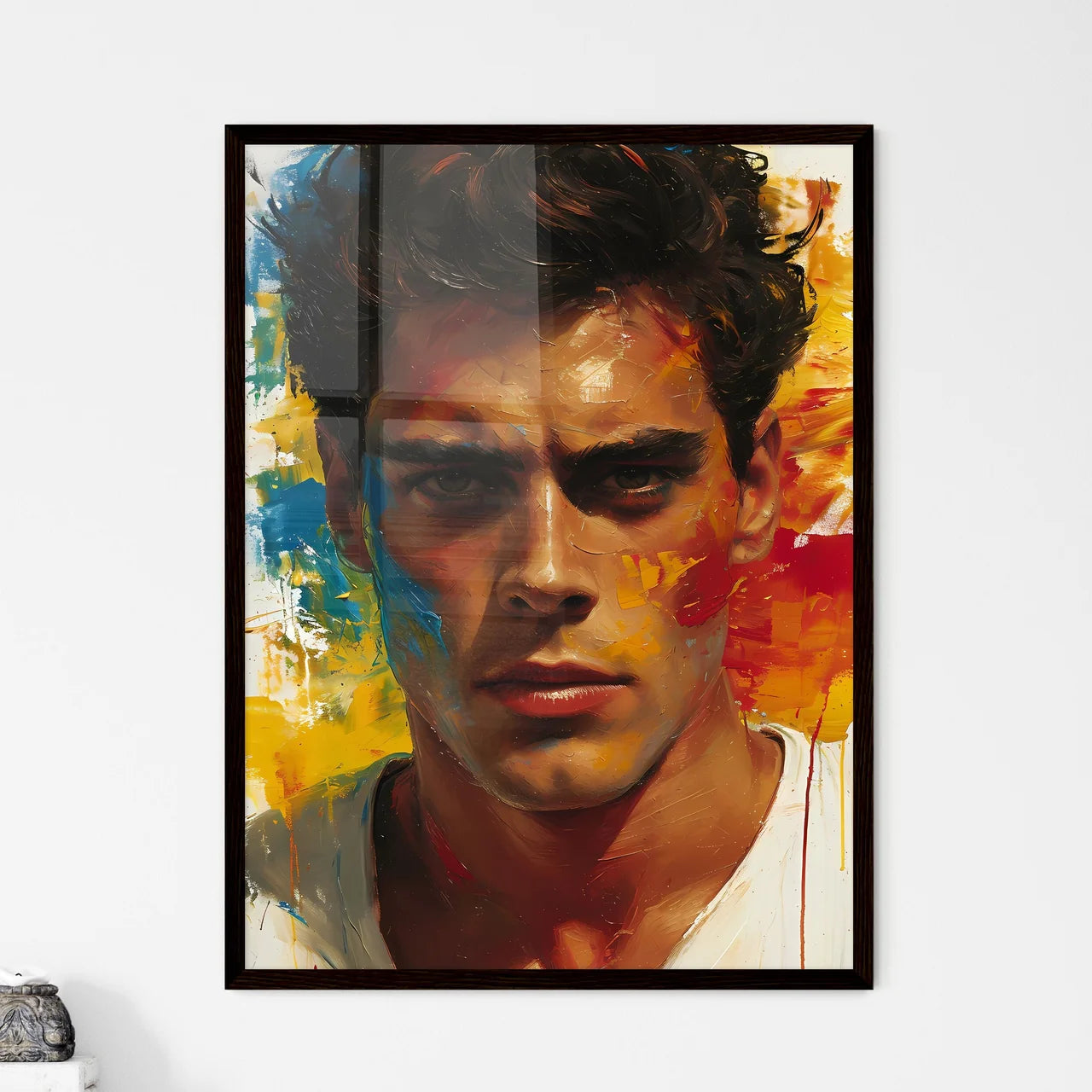 A Poster of Jay Gatsby The Great Gatsby Port - Framed Art Print