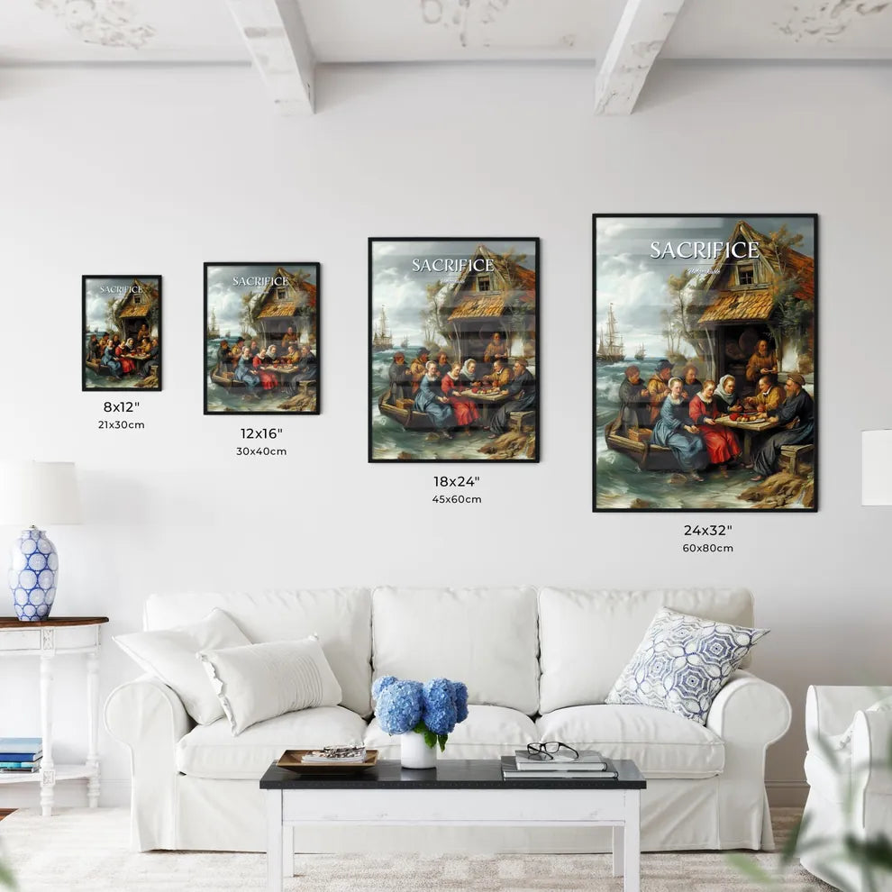 A Poster of injured soldiers - A Painting Of - Kitchen Hangings
