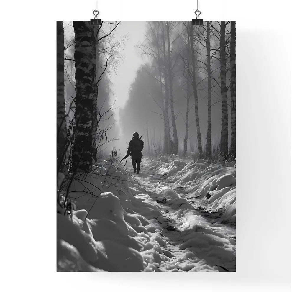 A Poster of Winter War 1939 - A Person Wal Poster