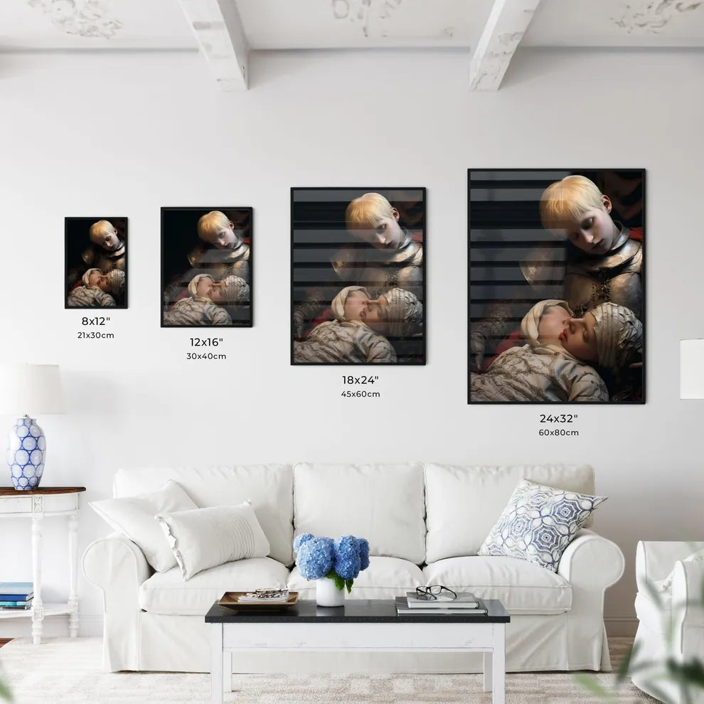 A Poster of The tragic death of the albino b - Kitchen Hangings