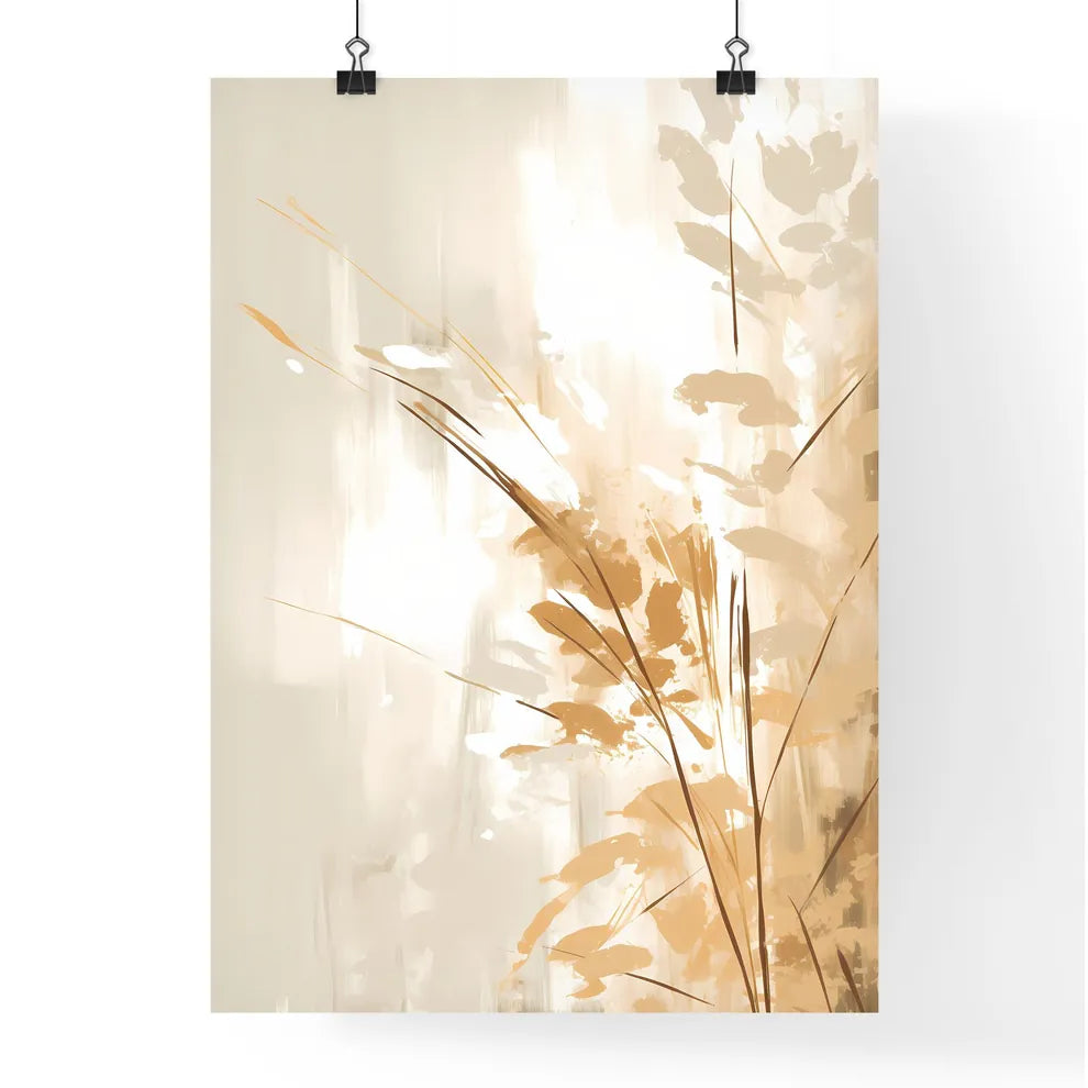 A Poster of Drawing of Minimal Style - A Pai Poster