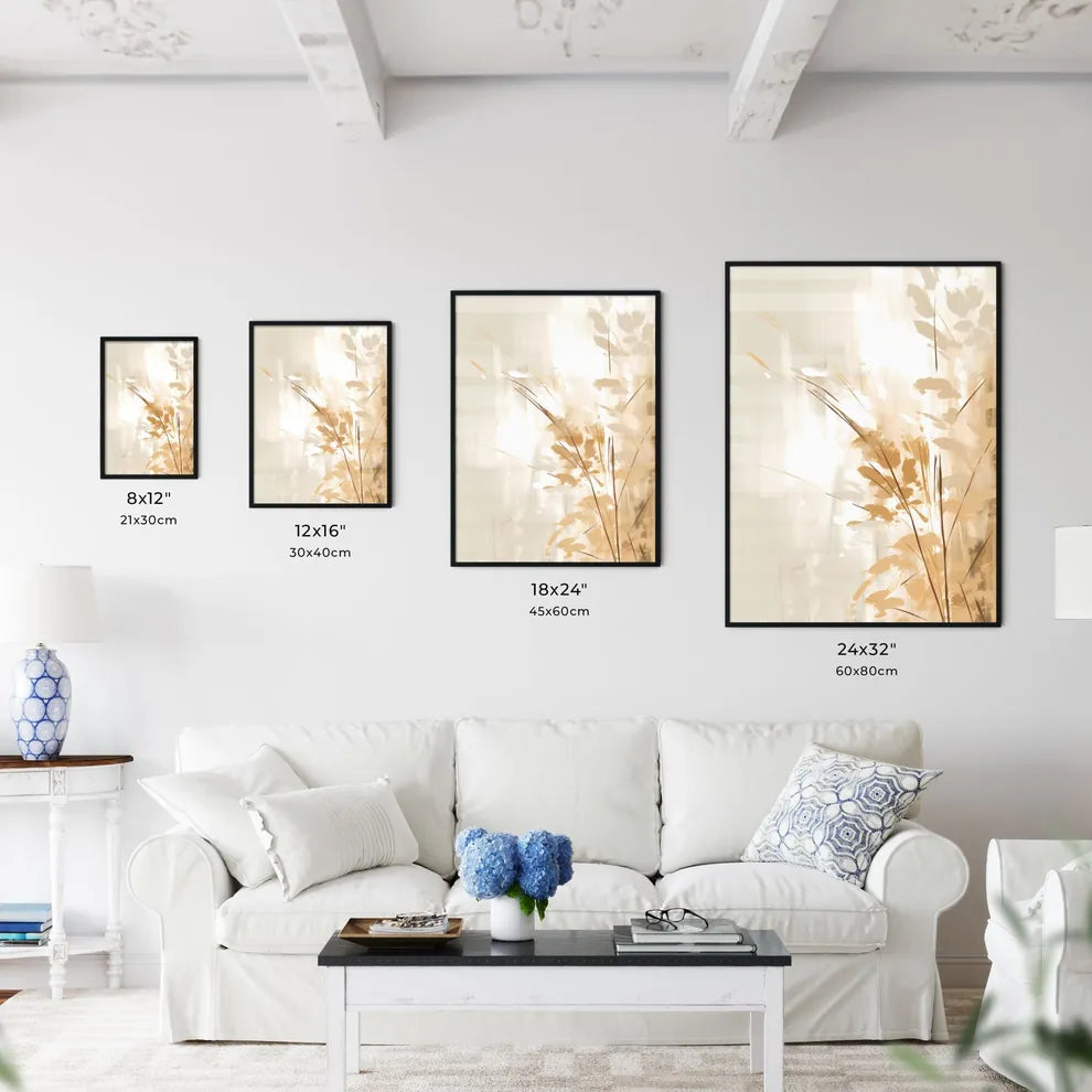 A Poster of Drawing of Minimal Style - A Pai - Kitchen Hangings