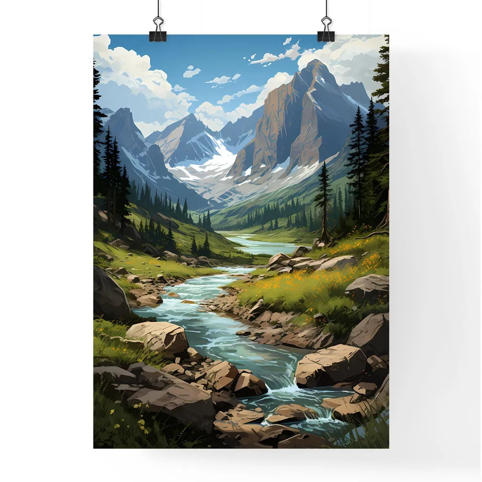 A Poster of Rocky Mountain National Park - A Poster